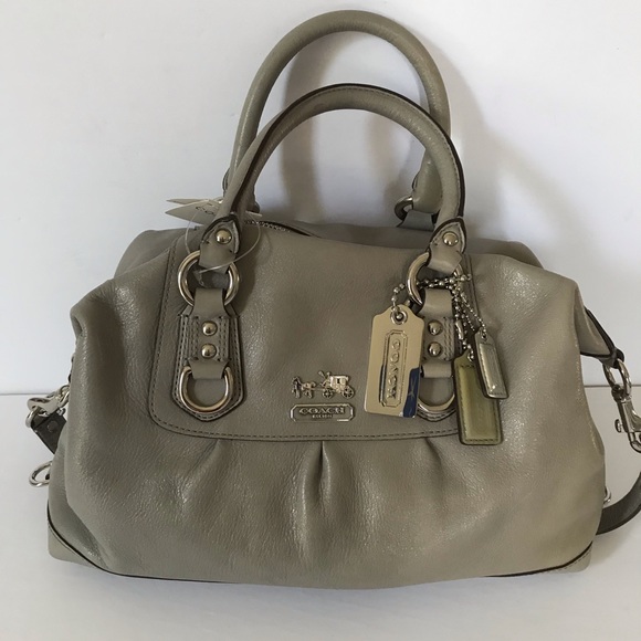 Coach Madison Sabrina leather handbag #12937 - Picture 4 of 17